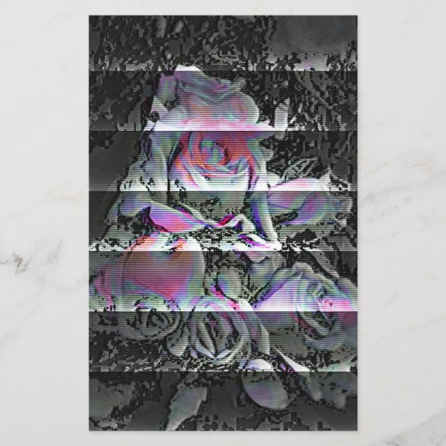 Papier Techno Bouquet (Devant)