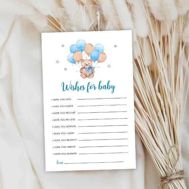 Papier Teddy Bear Wives Baby Card (Créateur téléchargé)