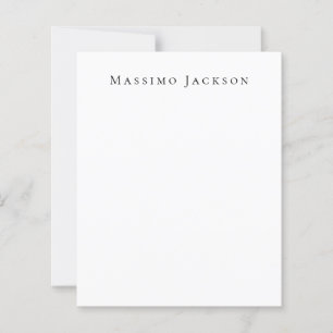 Papier Tendance Noir & Blanc Créatif Moderne