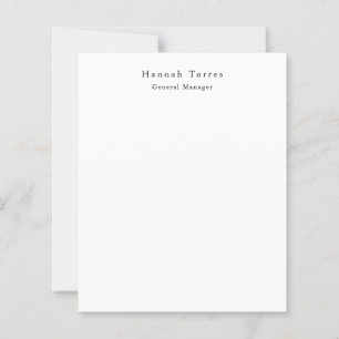 Papier Tendance Noir & Blanc Créatif Moderne