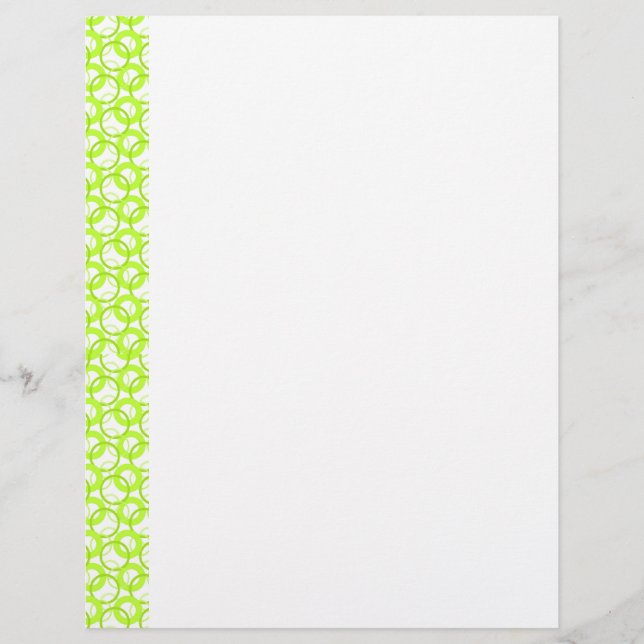 Papier Tête de lettre circulaire de chaux Cool KRW (Devant)