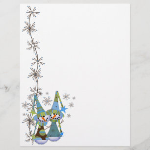 Papier Tête de neige