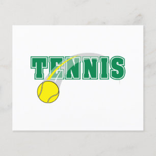 Papier texte de tennis
