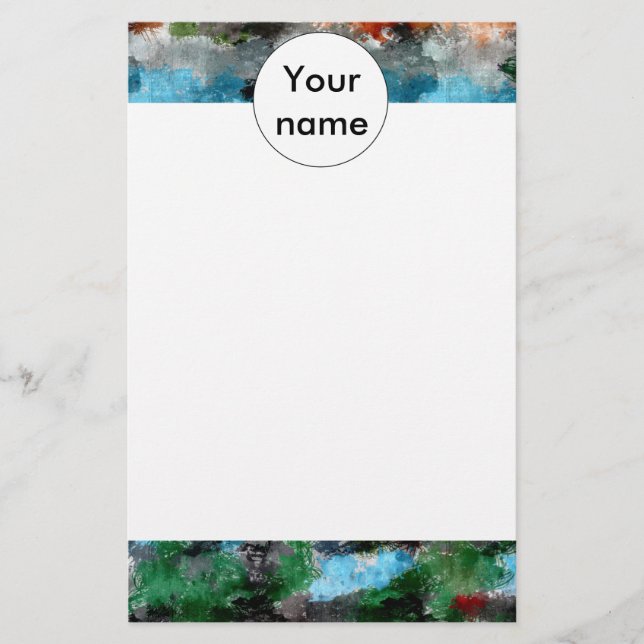 Papier Texture colorée (Devant)