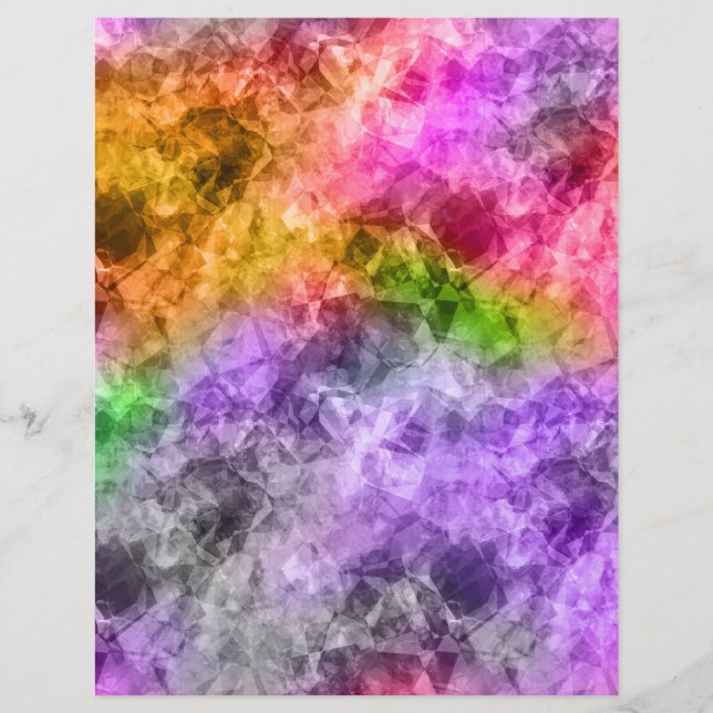 Papier Texture exotique abîmée (Devant)