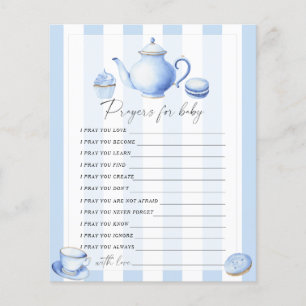 Papier Thé à la fête - Jeu de fête prières pour jeu de