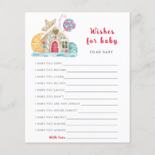 Papier Thèmes d'hiver Jeu de fête   voeux pour bébé