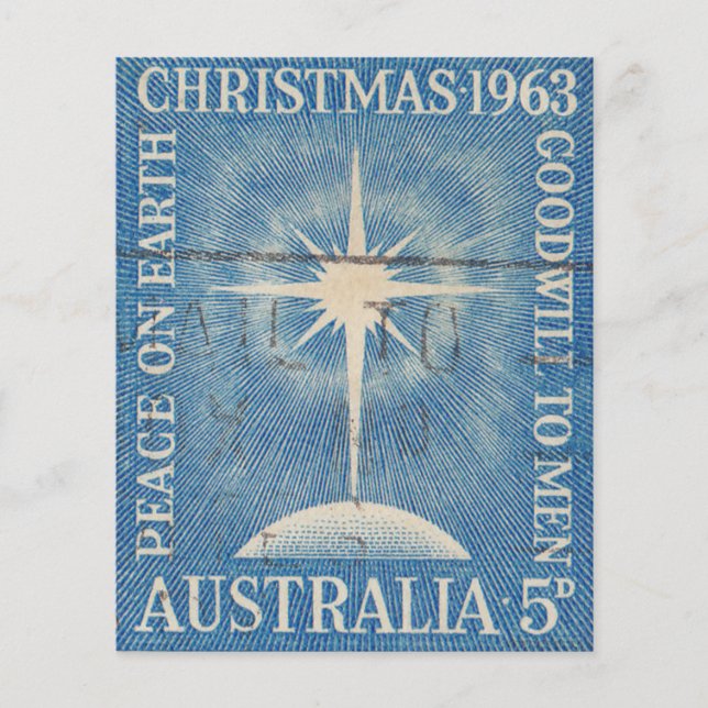 Papier Timbre postal australien (Devant)