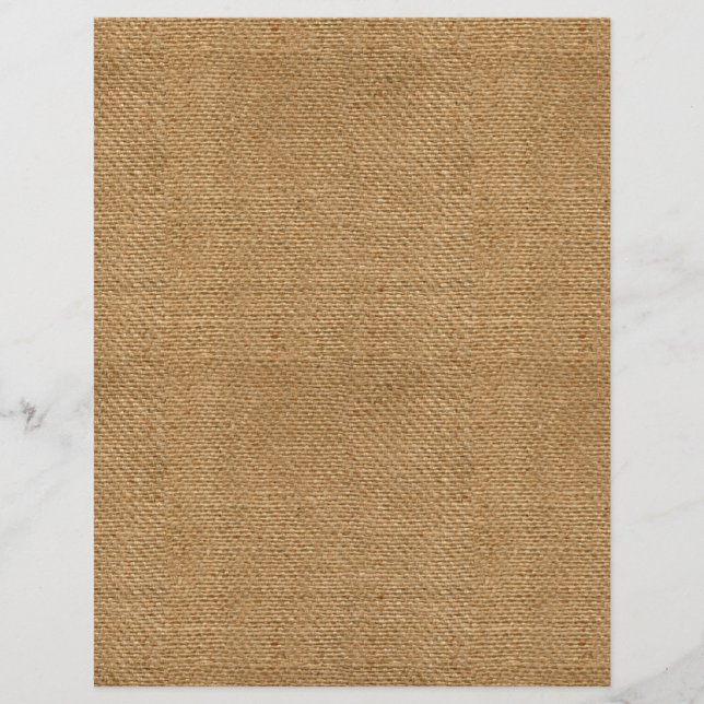 Papier Tissu Burlap (Devant)