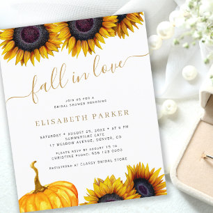 Papier Tombez amoureuse de l'invitation de baby shower fl
