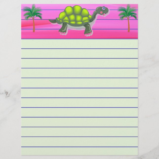 Papier Tortue (Devant)