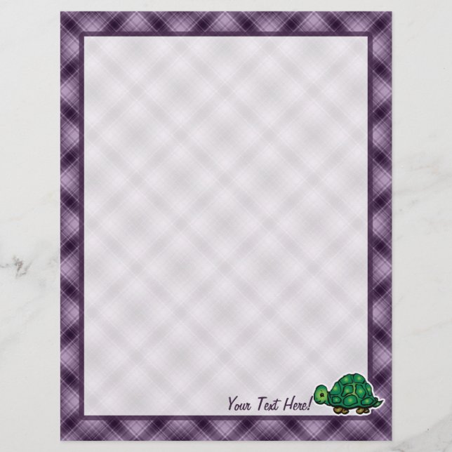 Papier Tortue pourpre (Devant)