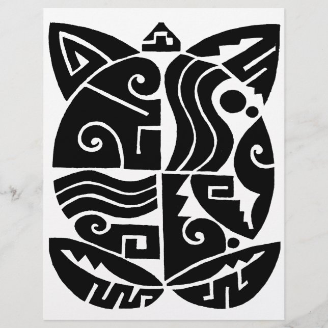 Papier Tortuga du sud-ouest (Devant)