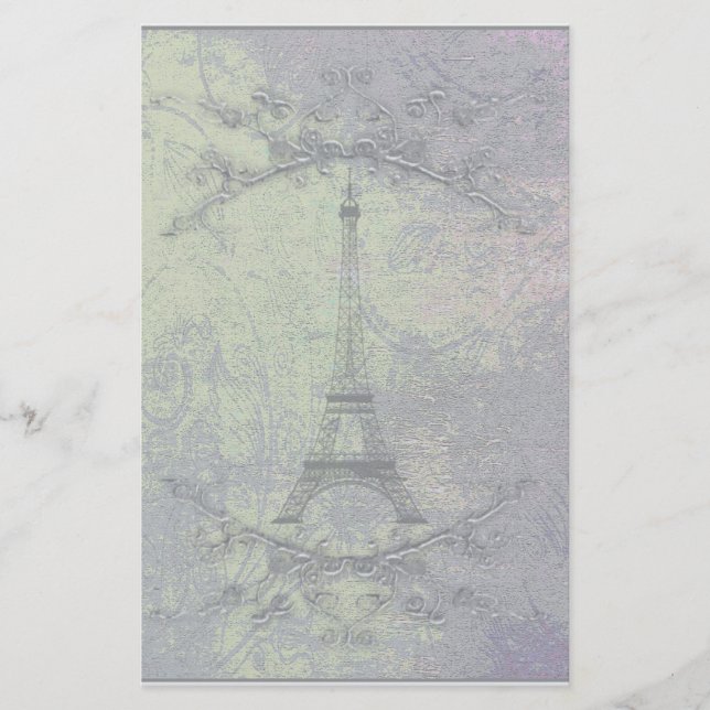 Papier Tour Eiffel vintage (Devant)