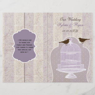 Papier tourterelle violette oiseau oiseau oiseau bi pli P