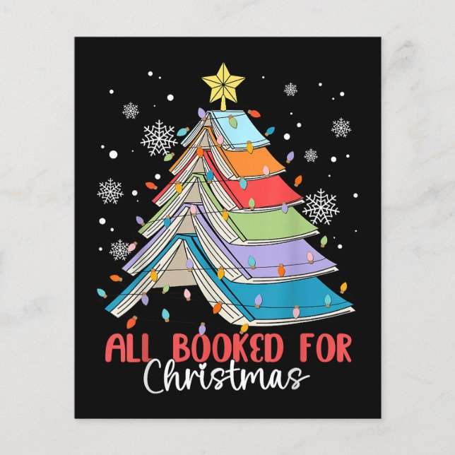 Papier Tous Réservés Pour Noël Livre Arbre de Noël Lumièr (Devant)
