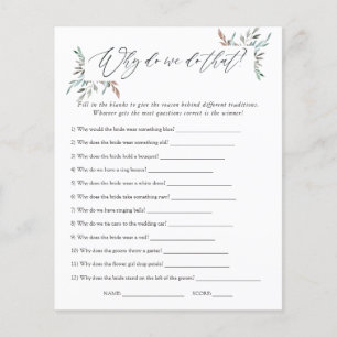 Papier Traditions de Baby Shower hivernal de verdure Jeu