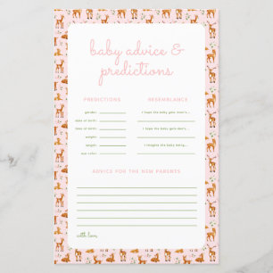 Papier Traditions et prédictions de la famille des cerfs 