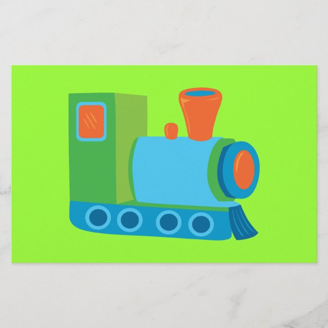 Papier Train Cute Choo Choo (Devant)