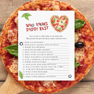 Papier Trancher bébé - Qui connaît papa meilleur jeu