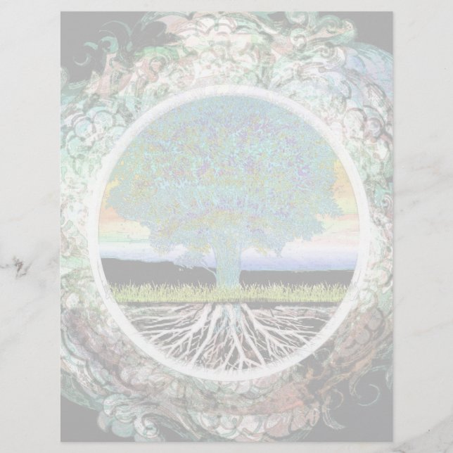 Papier Tree of Life (Devant)