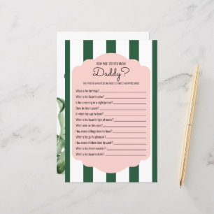 Papier Troop Beverly Hills Thème Baby shower Jeu
