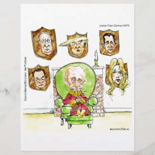 Papier Trump Est Poutine Sur La Ritz Cadeaux