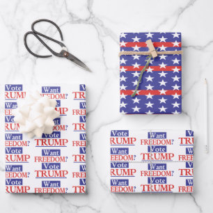 Papier Trump Freedom Wrapper