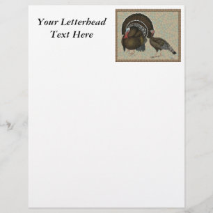 Papier Turkeys Standard Bronze Portrait