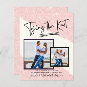 Papier Tying The Knot - Photo Engagement Party Invitation