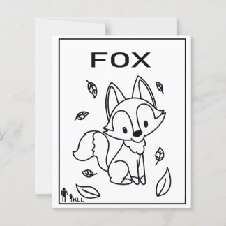 PAPIER UN FOX AMBITIEUX