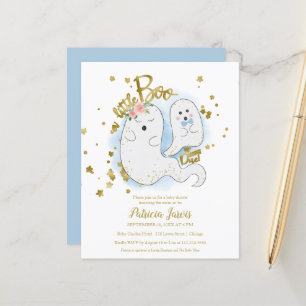 Papier Un petit budget Boo Boo Invitation Baby shower gar