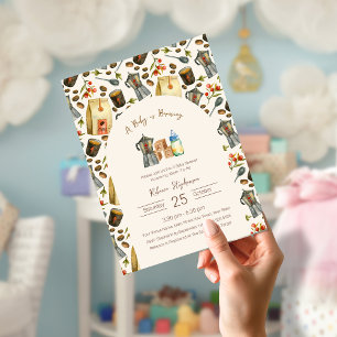 Papier Une Baby Shower Budget A Baby prépare du café 