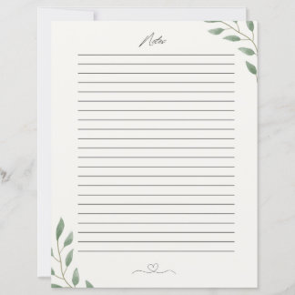 Papier Une belle stationnaire, note