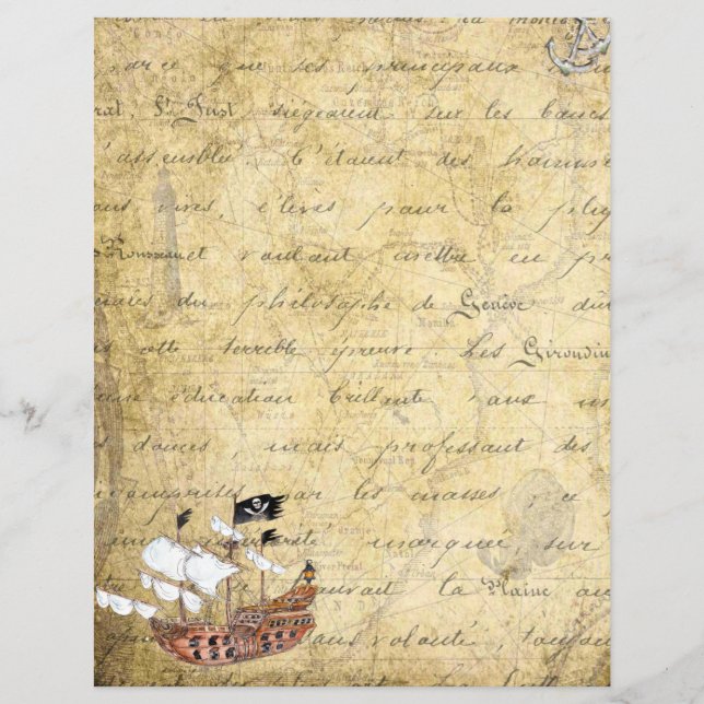 Papier Une vie de pirates pour moi 9 (Devant)