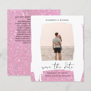 Papier Urban Chic Minimalist PHOTO Enregistrer le budget 