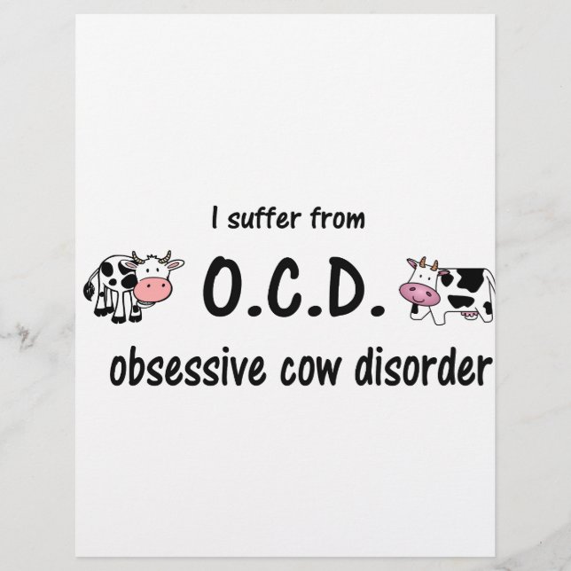 Papier Vache OCD (Devant)