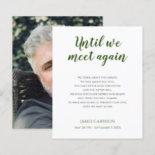 Papier Vert jusqu'à ce que nous nous rencontrions de nouv
