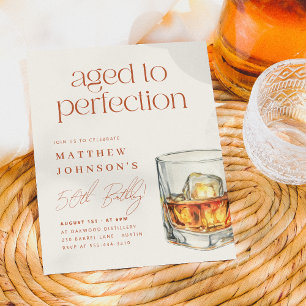 Papier Vieux à la perfection Whiskey budget fête d'annive