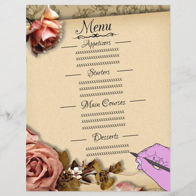 Papier Vintage (Devant)