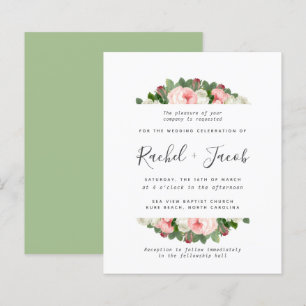 Papier Vintage Blush Pink Burgundy Marsala Mariage Rose