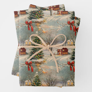 Papier Vintage Noël