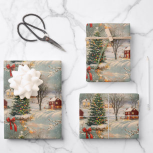 Papier Vintage Noël