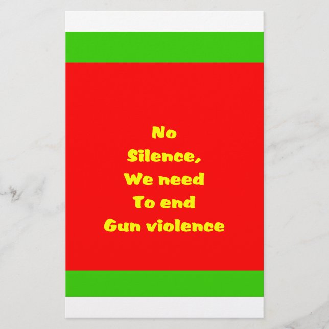 Papier Violence armée (Devant)