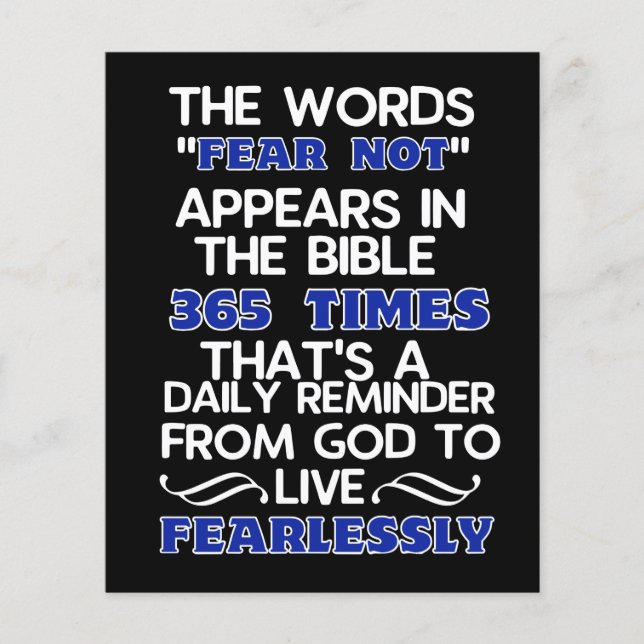 Papier Vis sans peur (Devant)