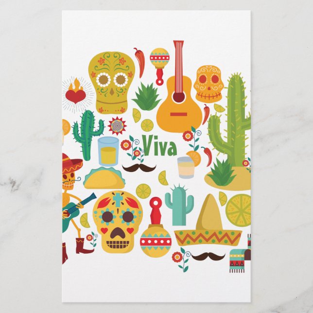Papier viva mexique (Devant)