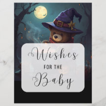 Vœux pour le panneau de bébé
