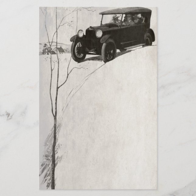 Papier Voiture (Devant)