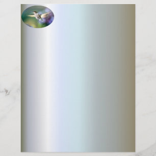 Papier Vol de colibri