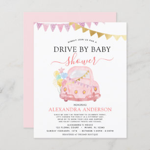 Papier Volet Budget Par Baby shower Rose